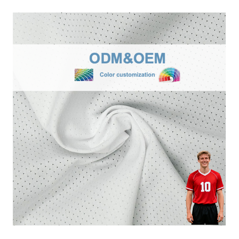 Delantex Factory Direct sublimation100%polyester Men's sports jersey fabric 180cm 95gsm