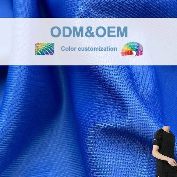 Delantex High Quality 100% Polyester Tricot Lining Fabric Single 110gsm Fabric