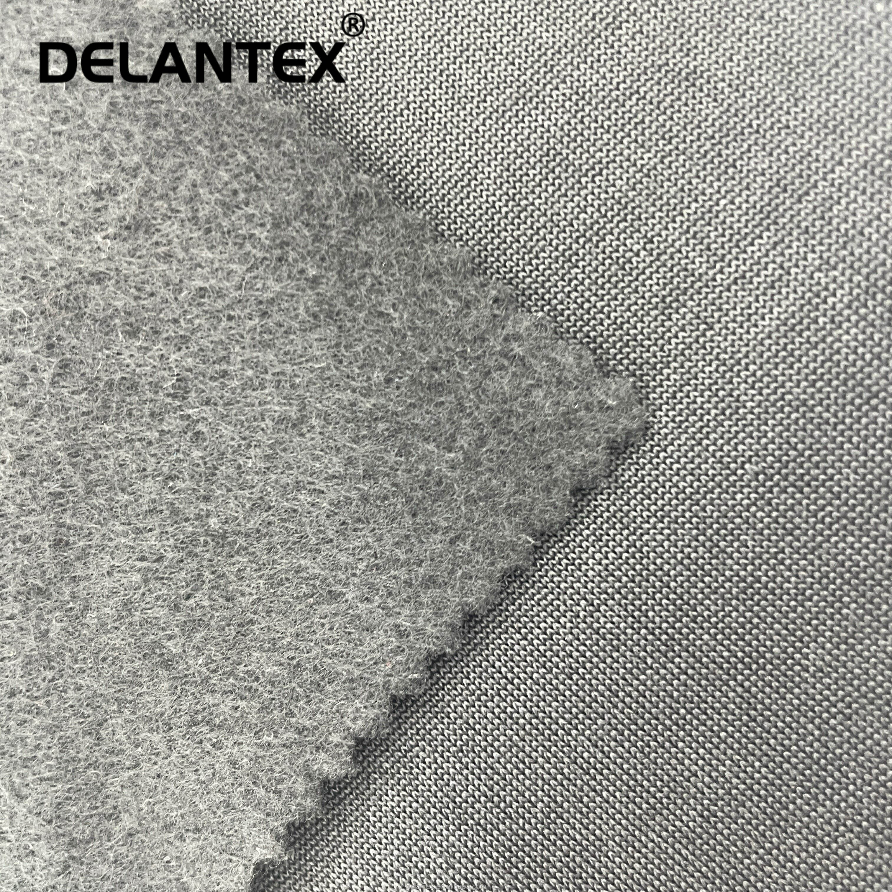 Delantex Hot Sale 100% Polyester 290GSM Factory Direct Brushed Polar Fleece Fabric