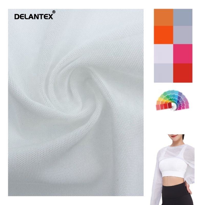 Delantex Moisture Wicking and Quick Drying Fabric 70%nylon 30%spandex Material