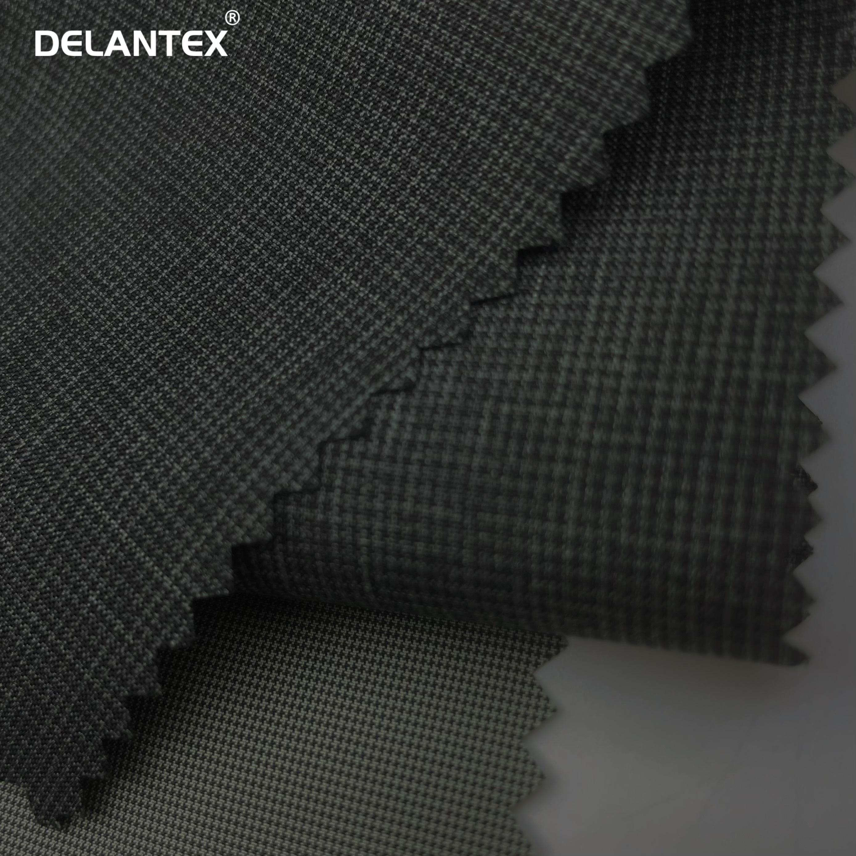 Delantex 100% Polyester Tear-Resistant Cationic Fabric for Uniform