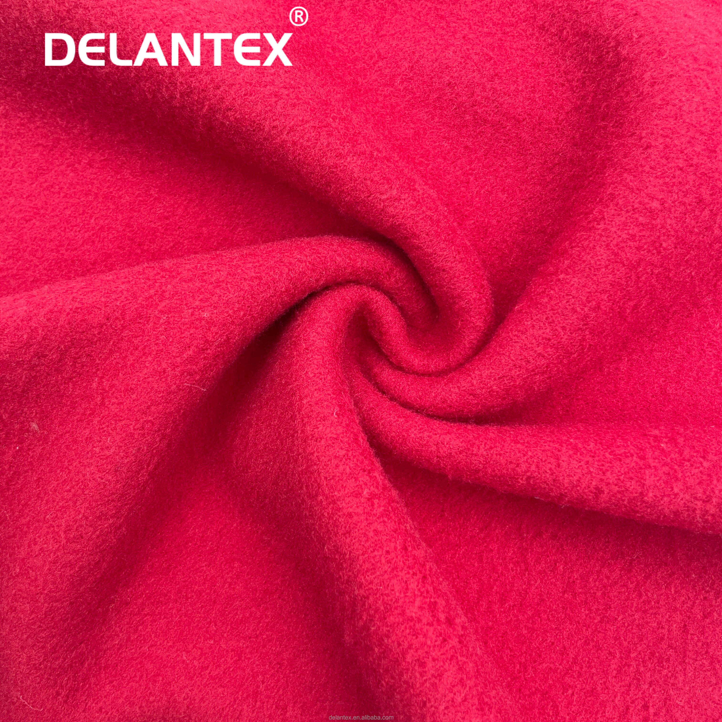Delantex Hot Sale Good Quality Polyester Fleece Fabric Make to Order Design