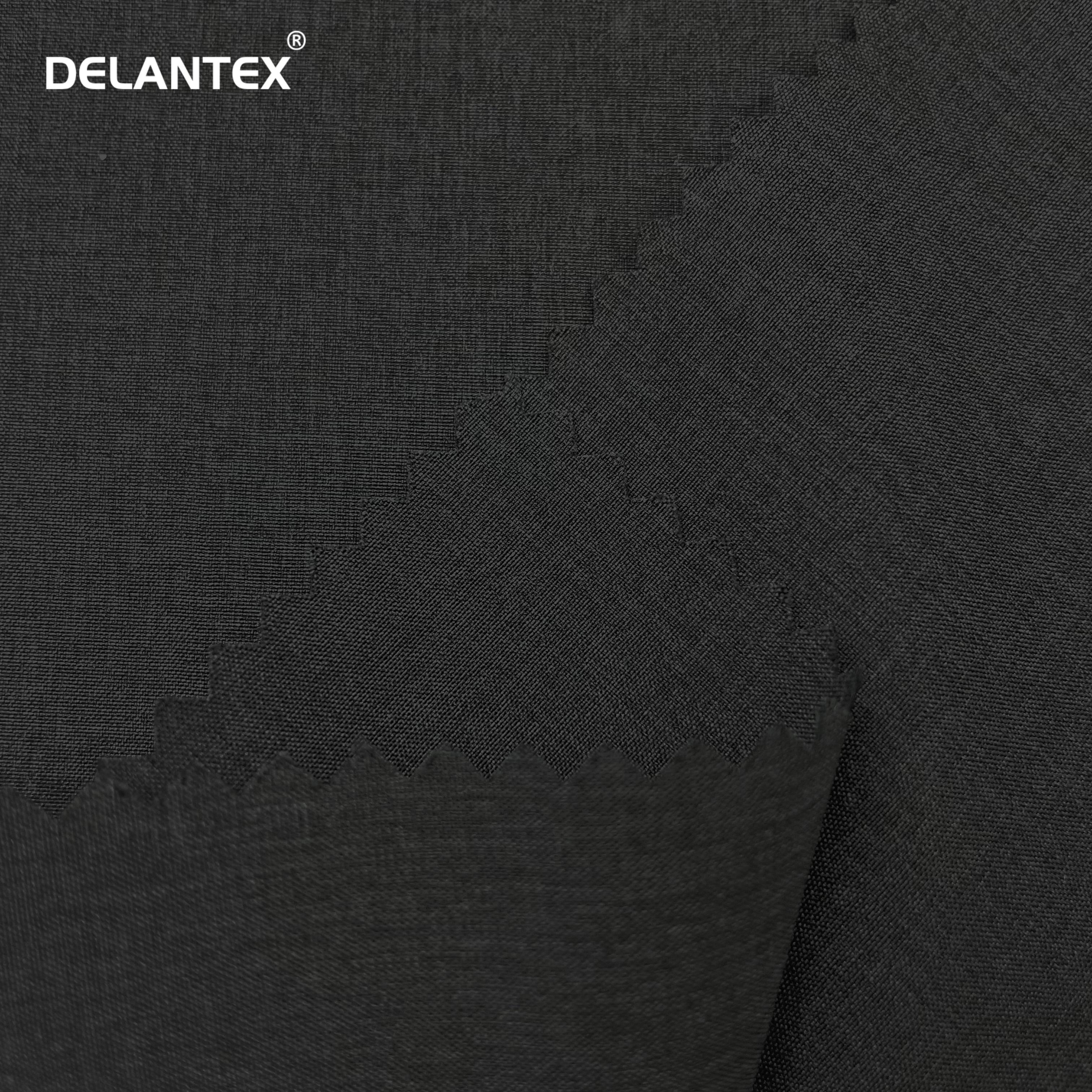 Delantex Wholesale Waterproof Snow Pear Spinning Cationic Woven Polyester Fabric