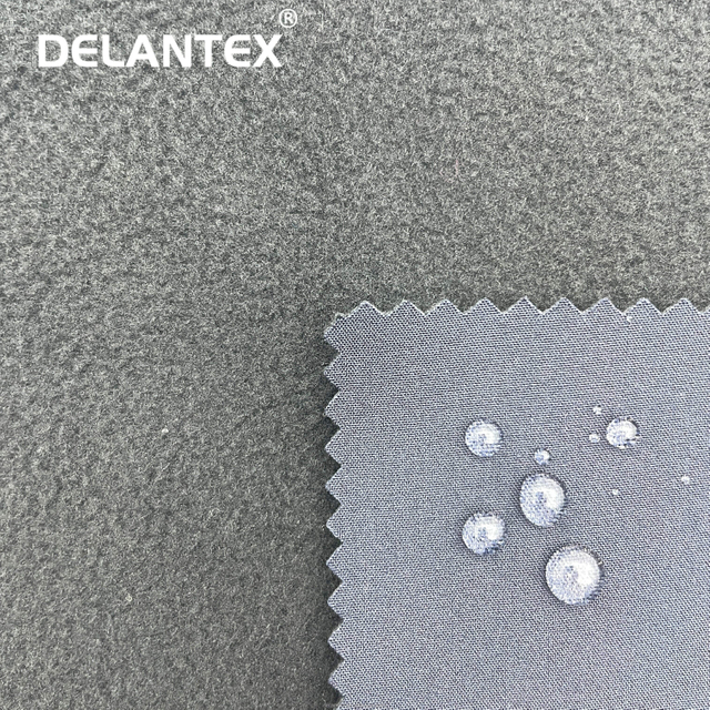 Delantex Breathable Waterproof Softshell Jacket Fabric 3 Layer for Sportswear Outdoor Jacket