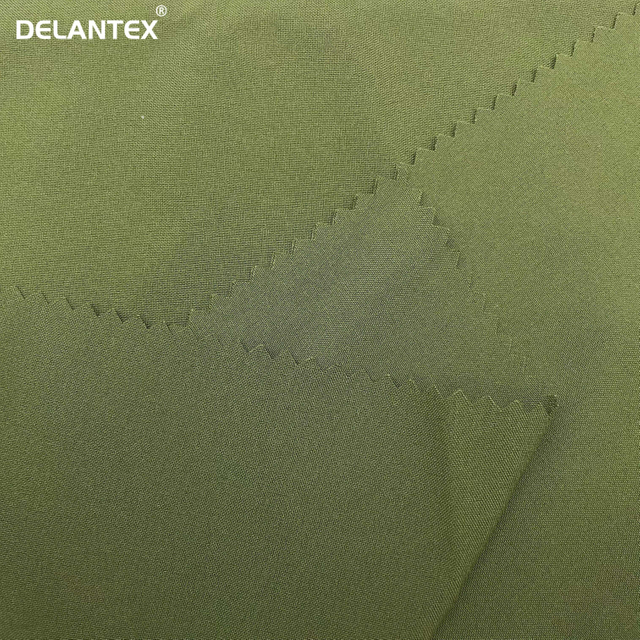 Delantex 95%polyester 5%spandex Woven Stretch Wok Wear Fabric 175gsm 150cm Customizable Colors