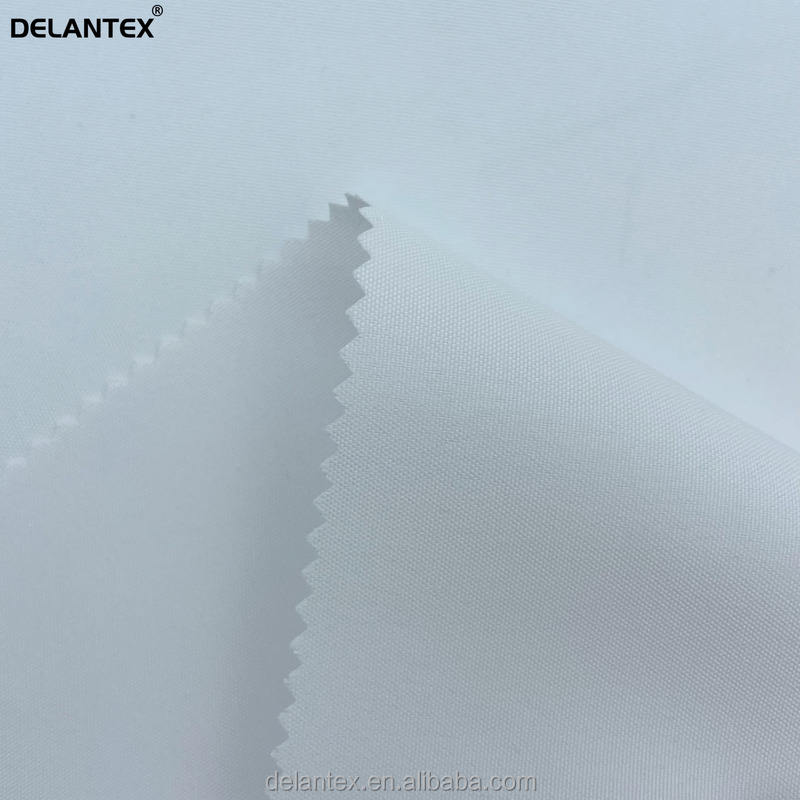 Anti-pill White Plain Weave Encryption Workwear Uniform Fabric Wholesale