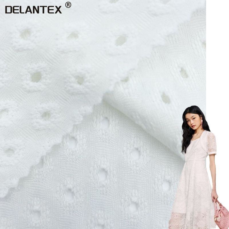 Delantex Women's Dress Fabric Breathable and Aesthetically Pleasing 96%polyester 4%spandex