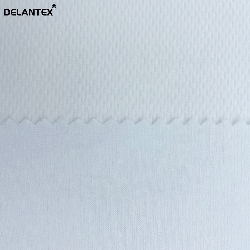 Delantex Hotsale Dry Fit Fabric for Sport Sublimation Fabric 100% Polyester Material Bird Eye Mesh Fabric for T-shirt