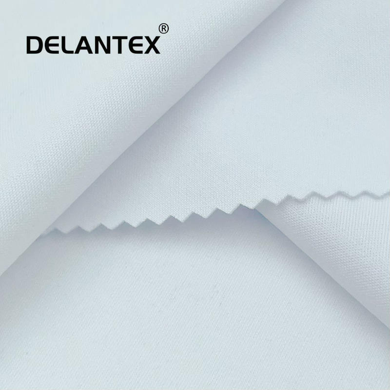 Delantex Scuba Fabric Solid Color Air-Layer Scuba Fabric 220GSM Plain Dyed for Garment