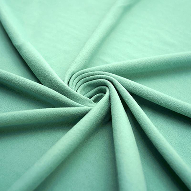 95% Polyester 5% Spandex DTY Brush Printed Knitted Jersey Fabric for Women Garment Free Sample