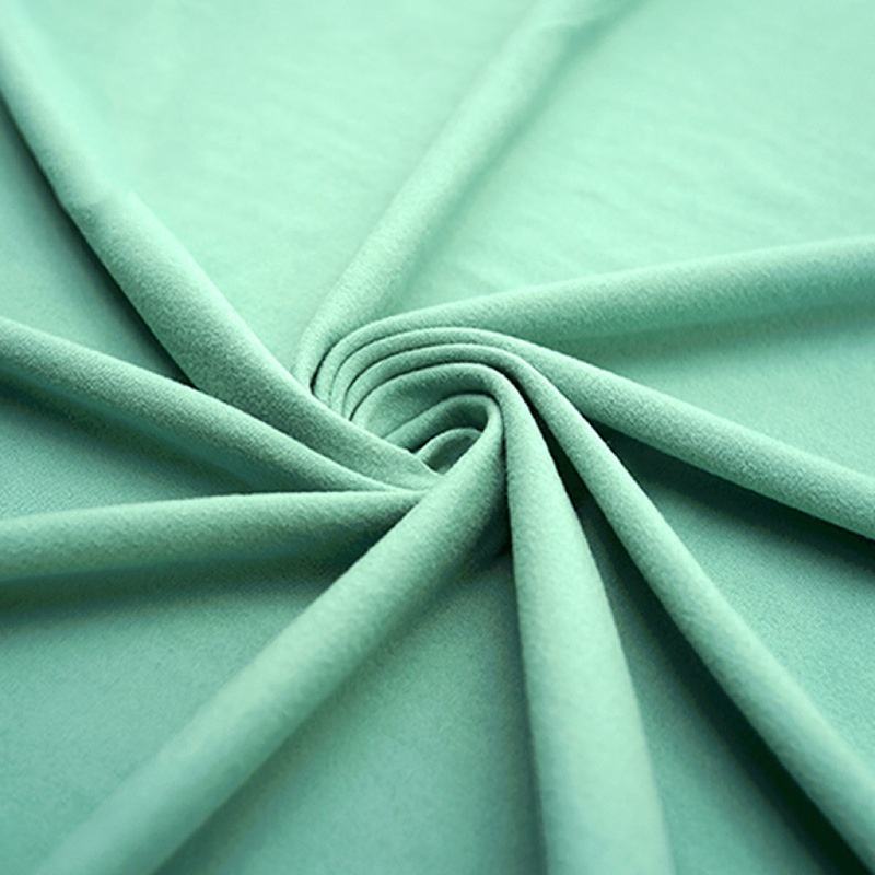 95% Polyester 5% Spandex DTY Brush Printed Knitted Jersey Fabric for Women Garment Free Sample