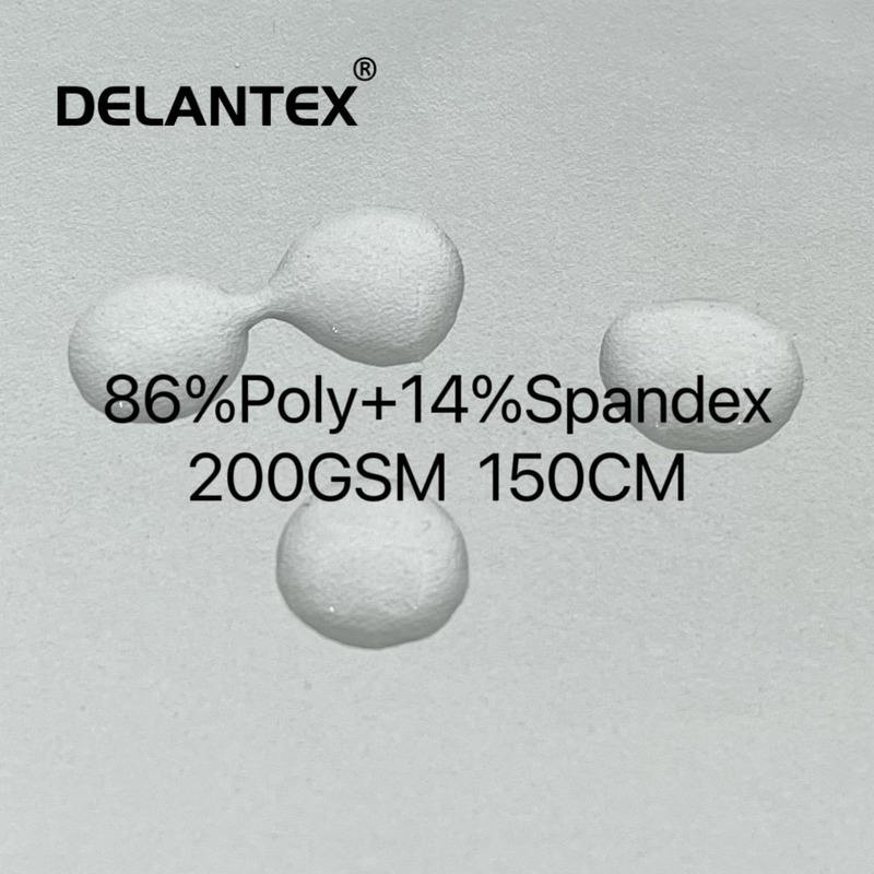 Delantex Woven 92% Polyester 8% Spandex 4 Way Stretch 100d Spandex Waterproof Elastane Fabric Free Sample