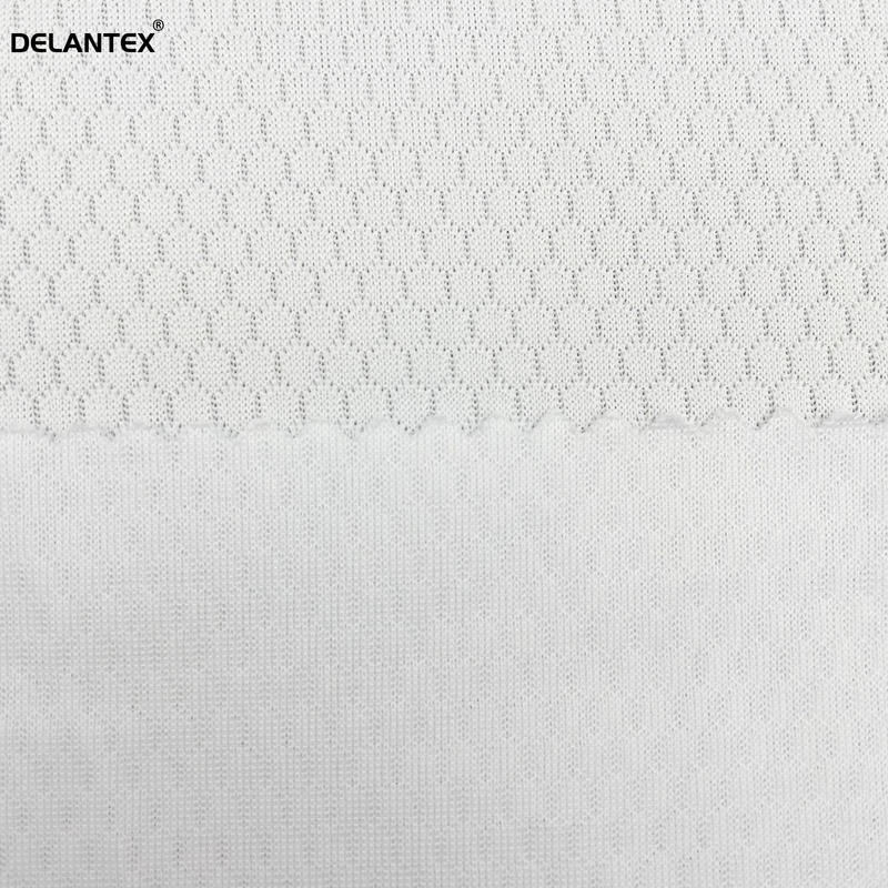 Delantex Anti Yellow Polyester Fabric for Football Jersey Sublimation Textile Free Sample