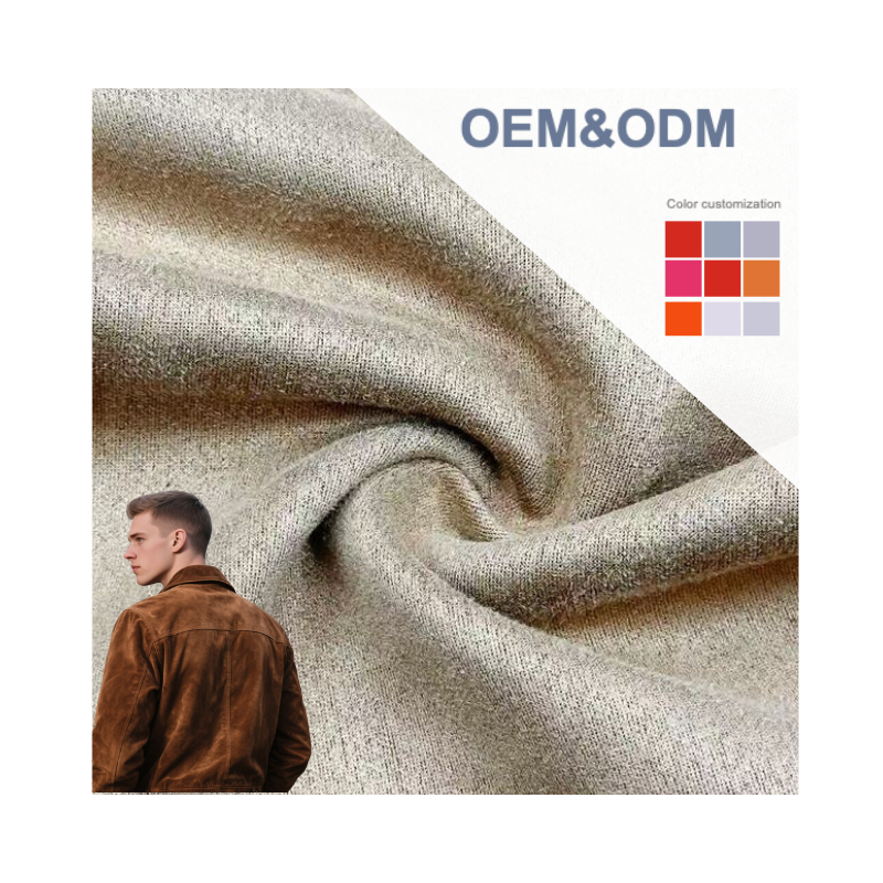 Delantex a Fabric Suitable for Various Scenarios, Student School Uniforms, Various Jackets, 160cm, 190gsm Suede scuba Fabric