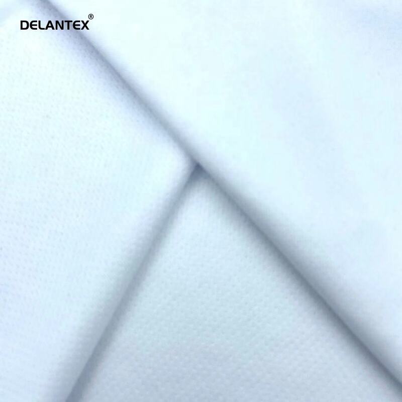 Delantex 100% Polyester Breathable Pinhole Mesh Fabric for Sublimation Printing Technology Sport T-shirt Material Free Sample