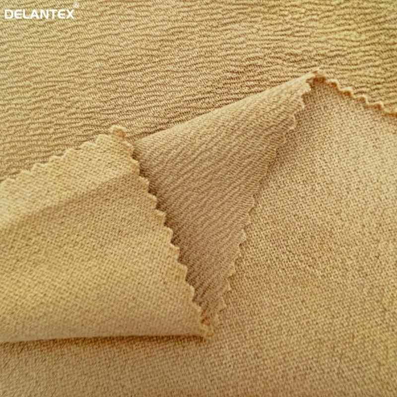 Delantex High Quality Elastic Breathable liverpool Bullet Jersey Knit Fabric for Fashion Dress Free Sample