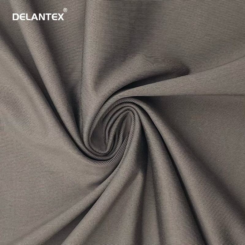 78% Polyester 22% Spandex Poly Spandex Interlock Knitted Fabric High Stretch Yoga Pants and Lingerie for Swimwear