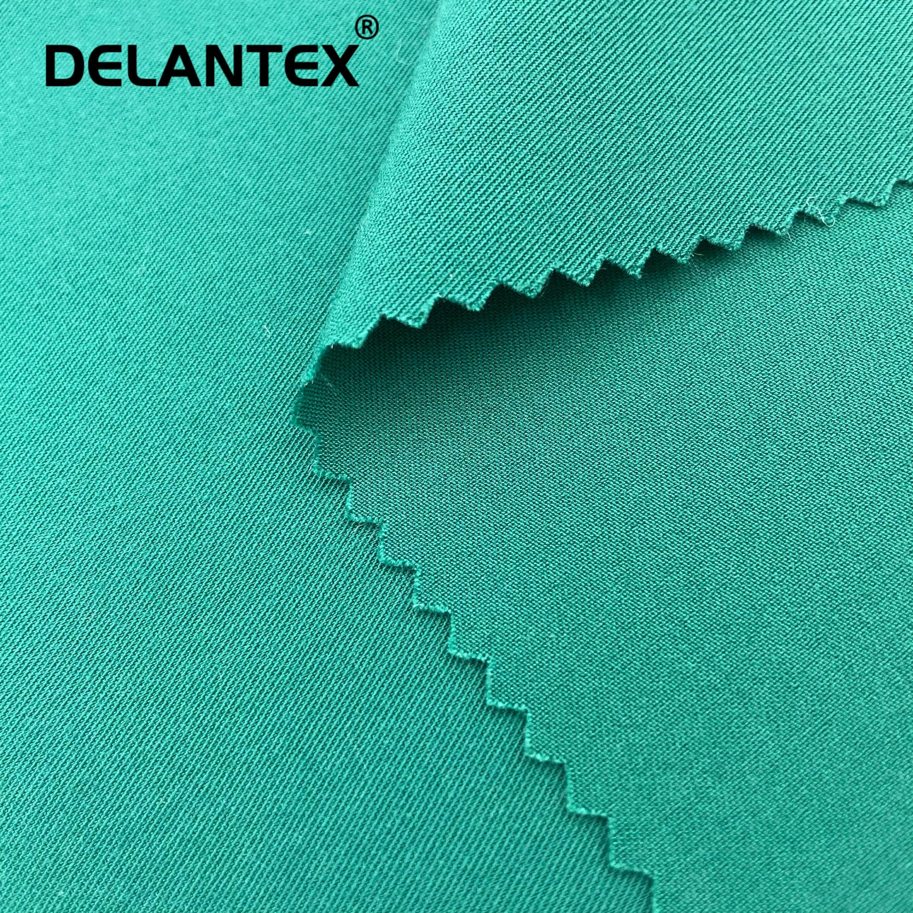 Delantex Polyester Rayon Spandex Fabric Factory Fuyi Nursing Scrubs Fabric Hospital Uniform Fabric Free Sample