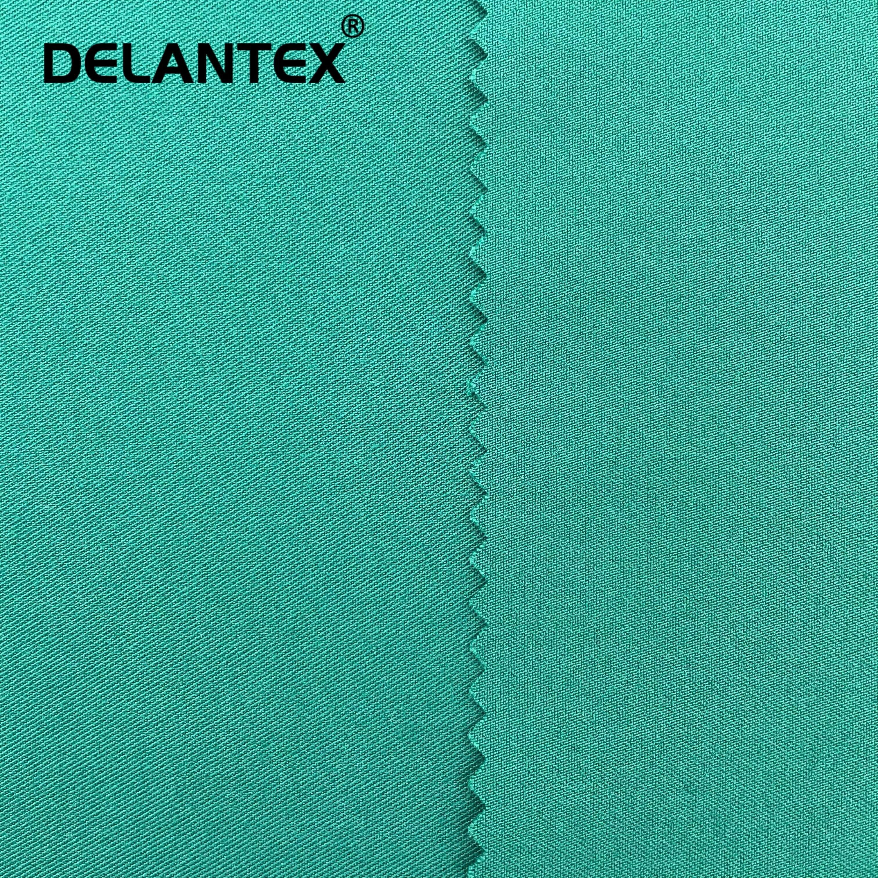 Delantex Polyester Rayon Spandex Fabric Factory Fuyi Nursing Scrubs Fabric Hospital Uniform Fabric Free Sample