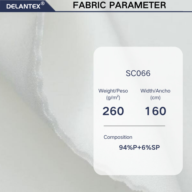 Delantex Polyester Spandex scuba 4-way Stretch Fabric, Chinese High-quality Fabric Manufacturer Can Sublimate Fabric