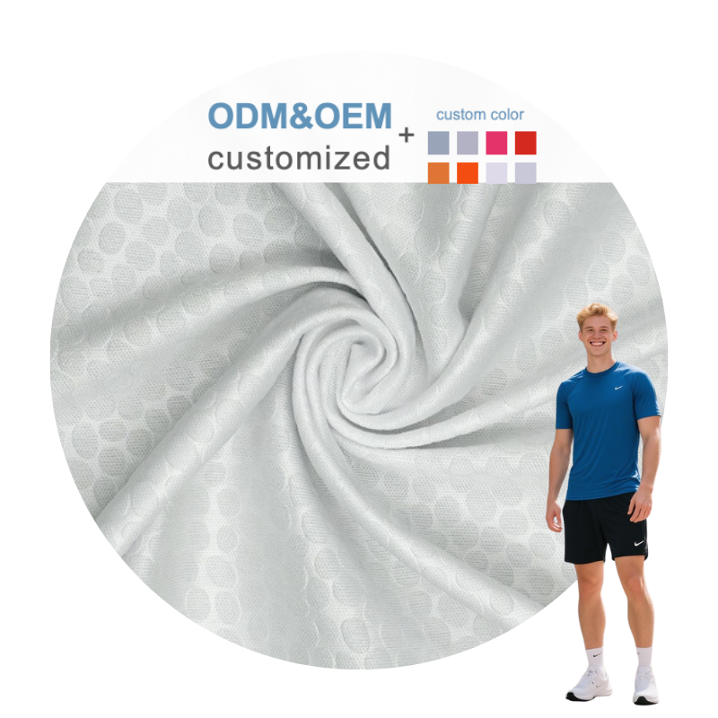 Delantex 100% Polyester Interlock Fabric Double-sided Fabric Can Be Used to Create Comfortable Colors for Sportswear Fabrics