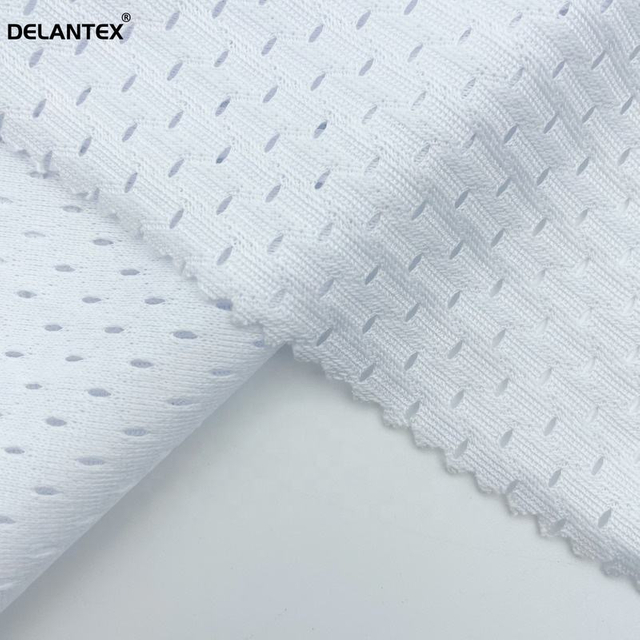 Customizable Breathable Holes Mesh Fabric 100% Polyester for Girls' Activewear Lining Outdoor Use Diapers Free Sample