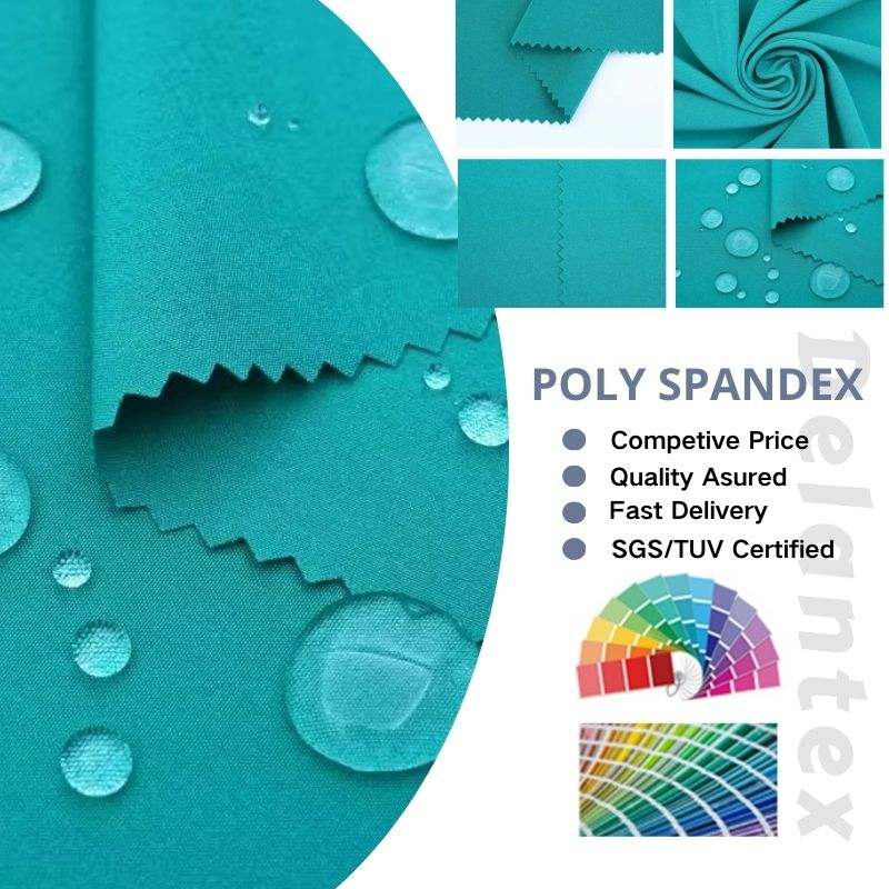 Hot Sales Woven Stretch Twill Fabric Easy Care Anti-Bacteria for Sportswear Dresses Waterproof Feature for Scrubs Uniforms Sets