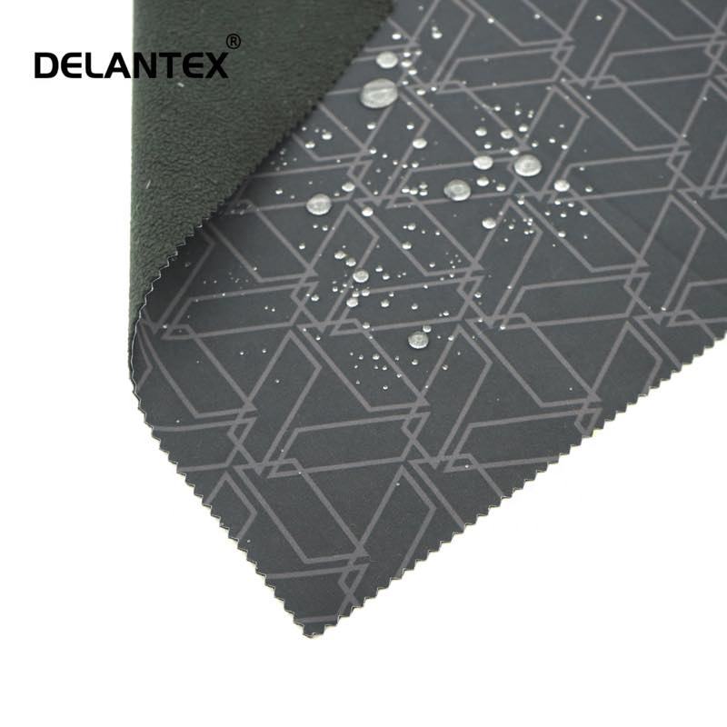 Delantex 100% Polyester Polar Fleece Fabric Custom Printed Micro Soft Shell for Girls Softsleepwear with Bonded Spun