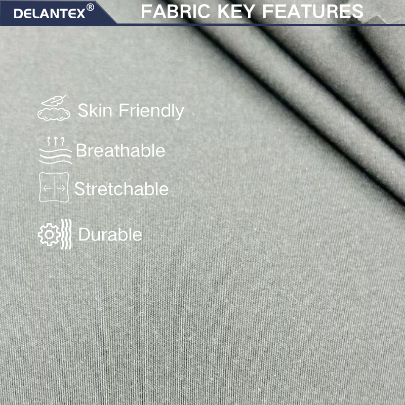 Delantex Hotel Uniforms Can Be Customized in Color 150cm 130gsm Door Width and Weight High Quality Fabric Manufacturer