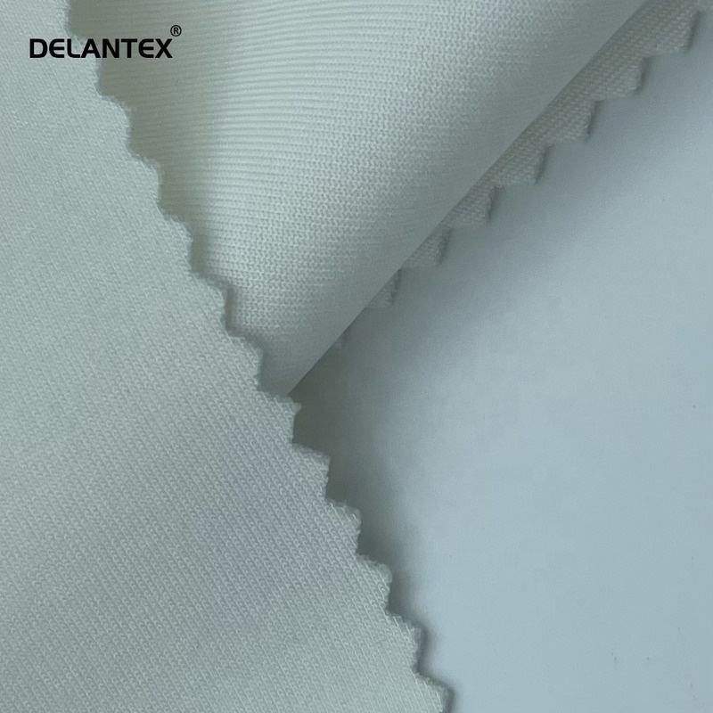 Delantex 260GSM 160cm 45% Polyester 50%Rayon 5%Spandex Scuba Cloth Material Free Sample