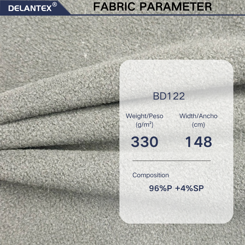 Delantex Waterproof 4 Way Stretch Thermal Bonded Fabric for Winter Uniform Waterproofc for Outdoor Sports Jacket Fabric