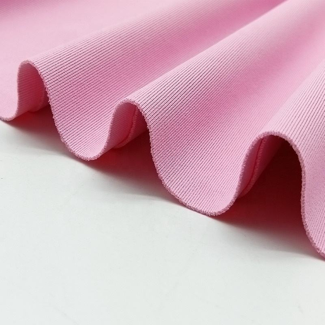 High Quality Polyester Spandex Interlock Double Jersey Fabric for Sports Wear Free Sample
