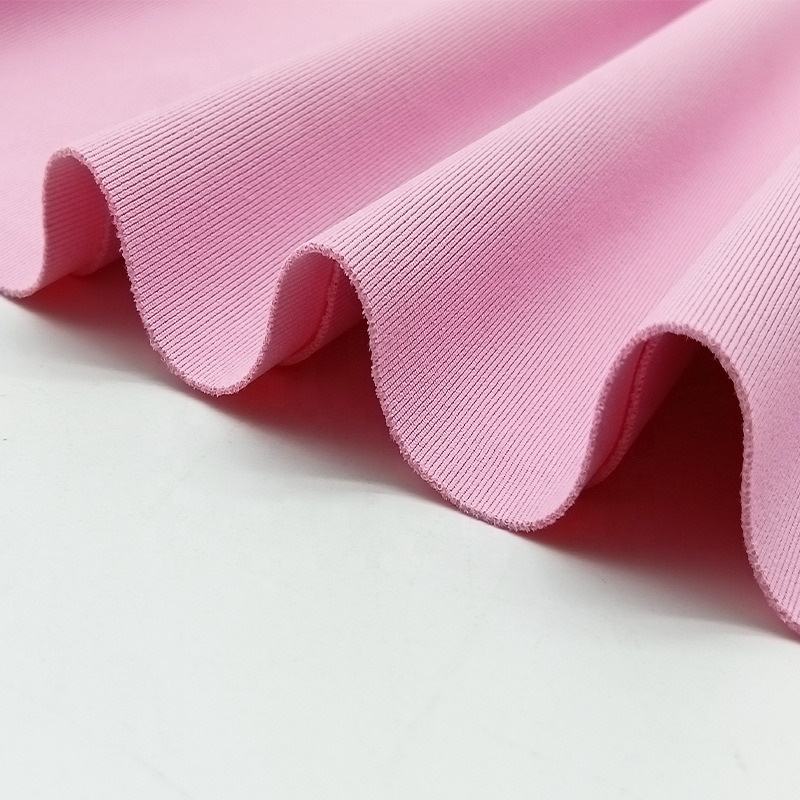 High Quality Polyester Spandex Interlock Double Jersey Fabric for Sports Wear Free Sample