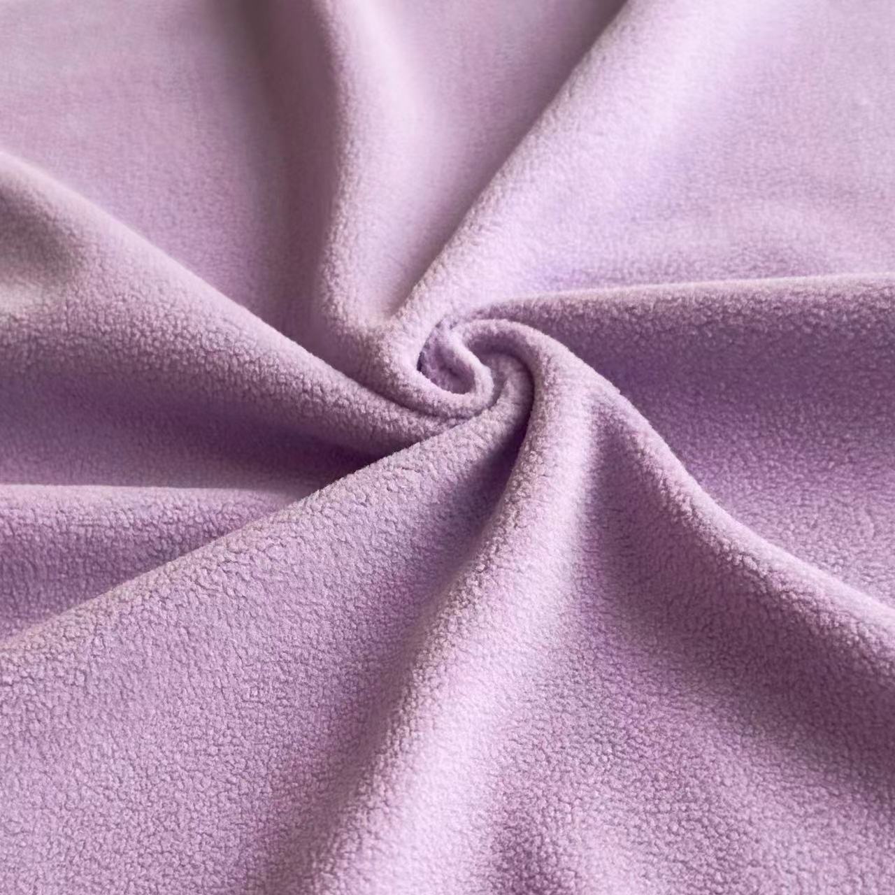 Delantex Micro Polar Fleece 130GSM 135GSM 140GSM 145GSM Knit Fabric Raw Matertrial Polyester Fabric Manufacturing Textile Fabric