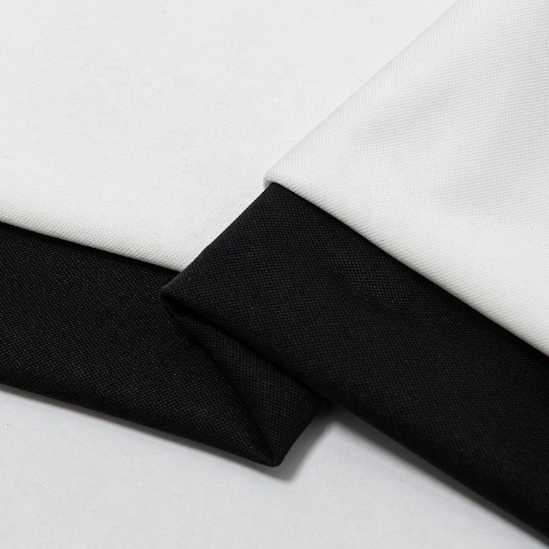 150GSM 100% Polyester Pique Fabric White for Sublimation