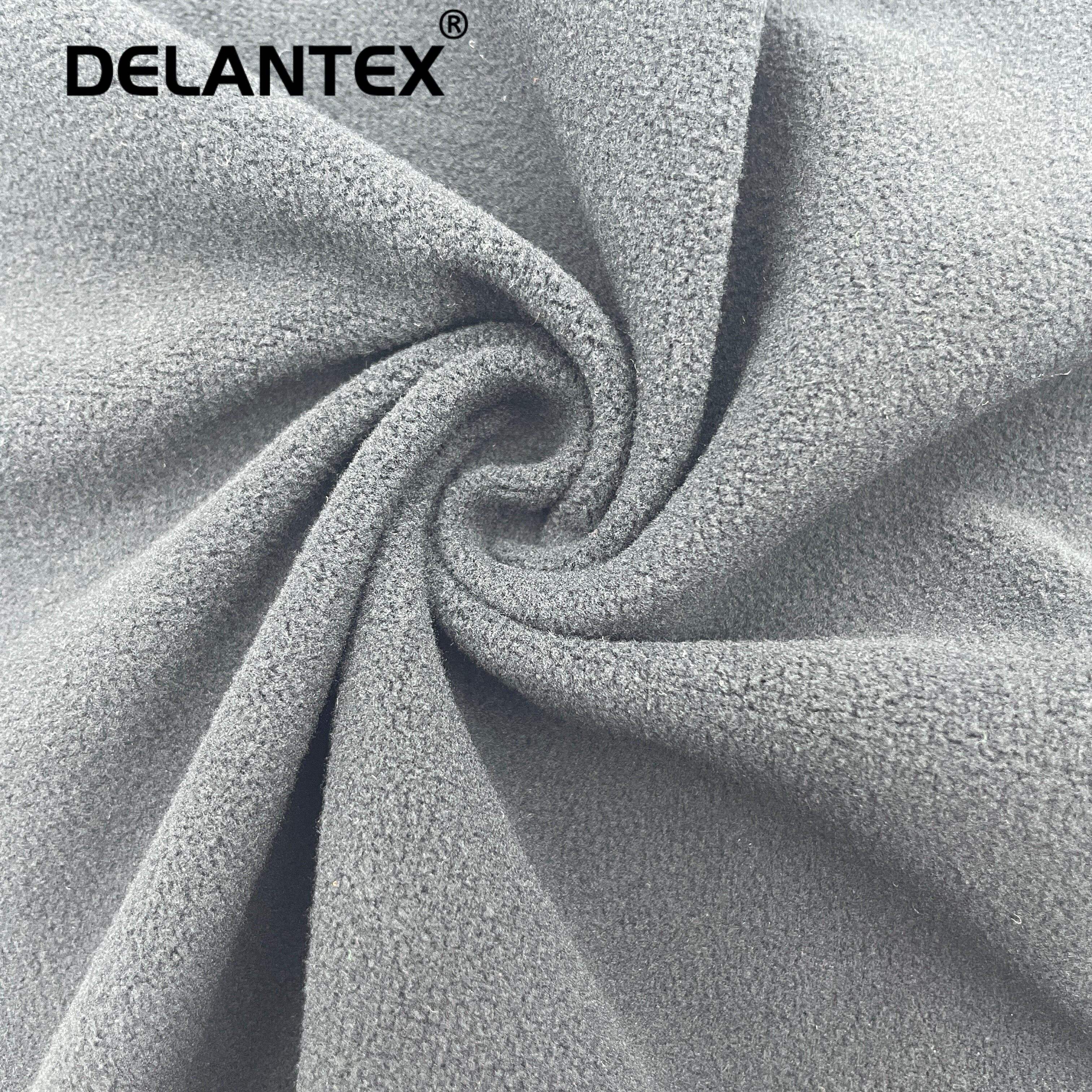 Delantex 75D/144F for Hoodie 1 Sided Brushed Single Wholesale Sided Fleece Fabric