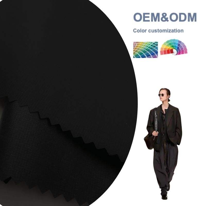 Delantex 100% Polyester Block Light Softly Taffeta Fabric Wholesale