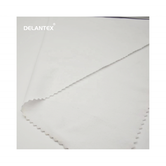 Delantex Cheap Price Anti-Static Tricot Sportswear Telas Single Jersey Fabric 2 Sides Brushed