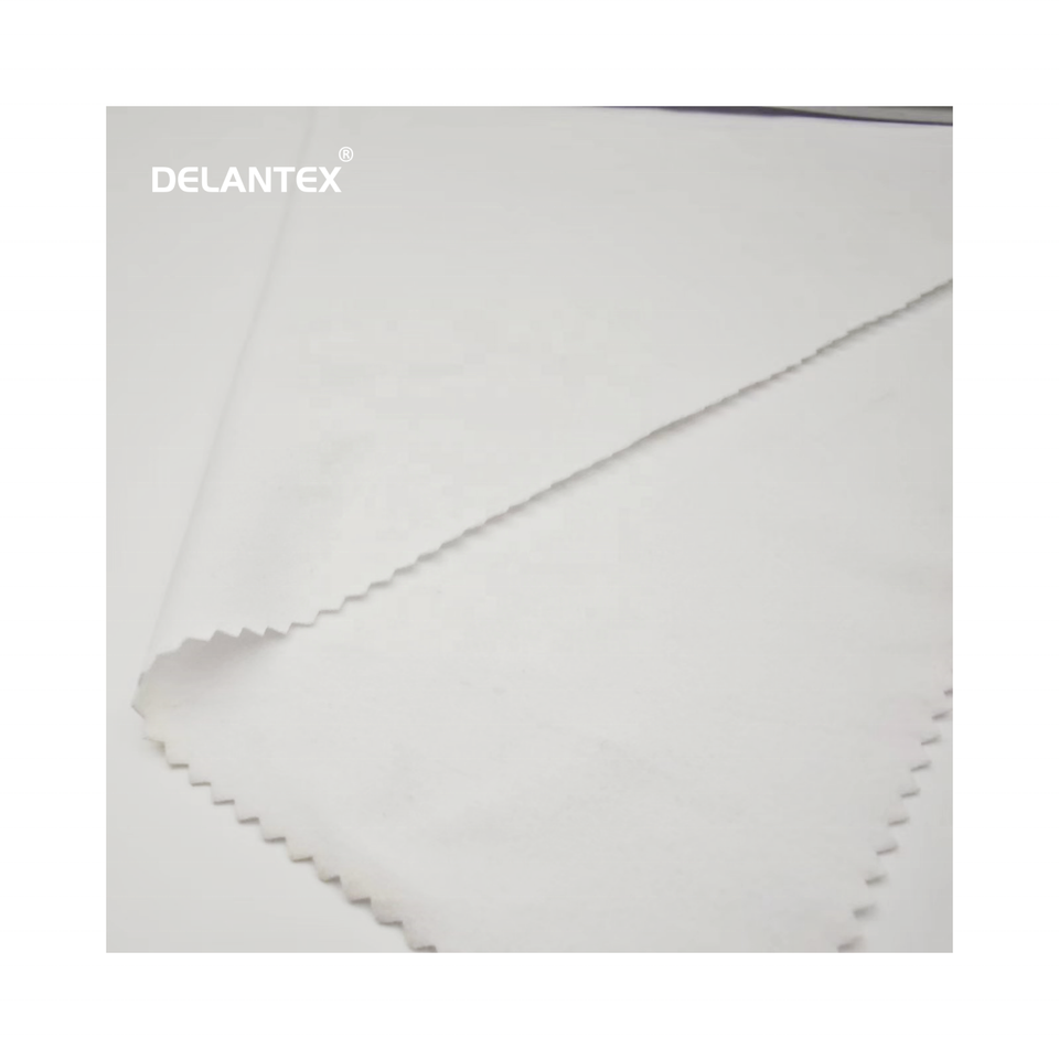 Delantex Cheap Price Anti-Static Tricot Sportswear Telas Single Jersey Fabric 2 Sides Brushed