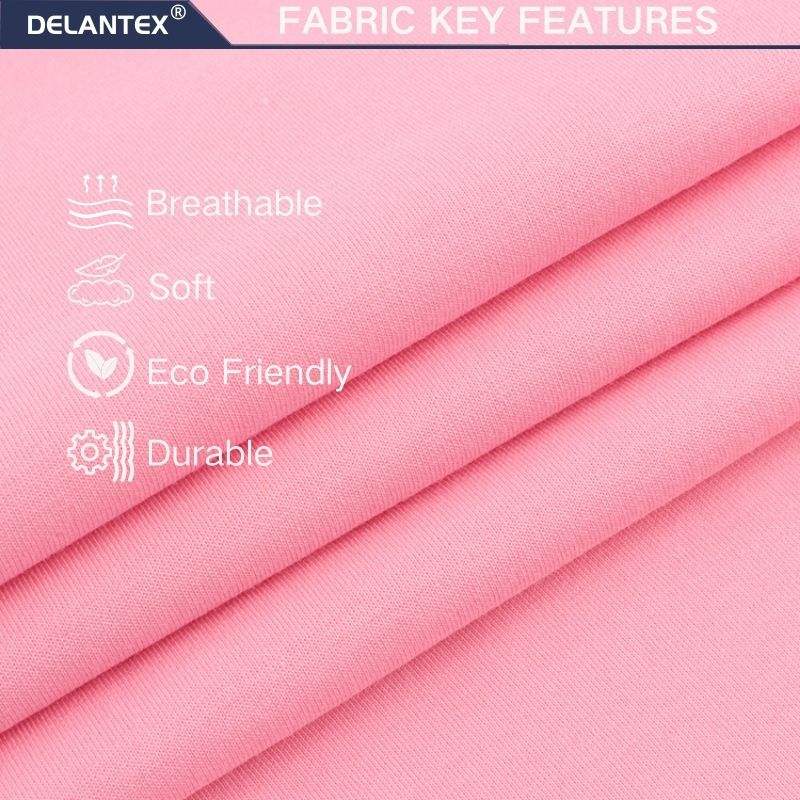 Delantex Fashion Fabric Stretch Printed scuba Crepecustom Printed Fabric for Woman