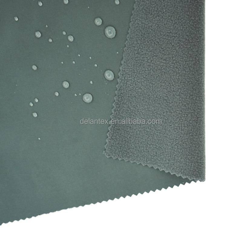 Delantex Top Sale 100% Polyester Softshell Fleece Fabric Sport Fabric Tela Softshell for Prendas Garments
