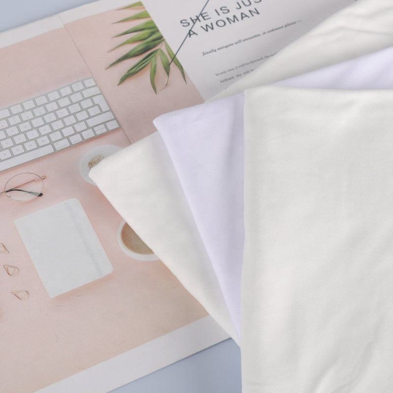 Delantex 92%Polyester 8% Spandex 230GSM Jersey Matt Fabric White for Sublimation