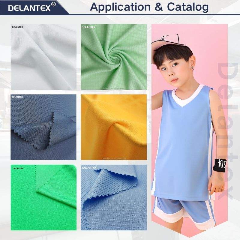 Delantex RPET Jersey Fabric for Cycling Camo Bicycle Sportswear