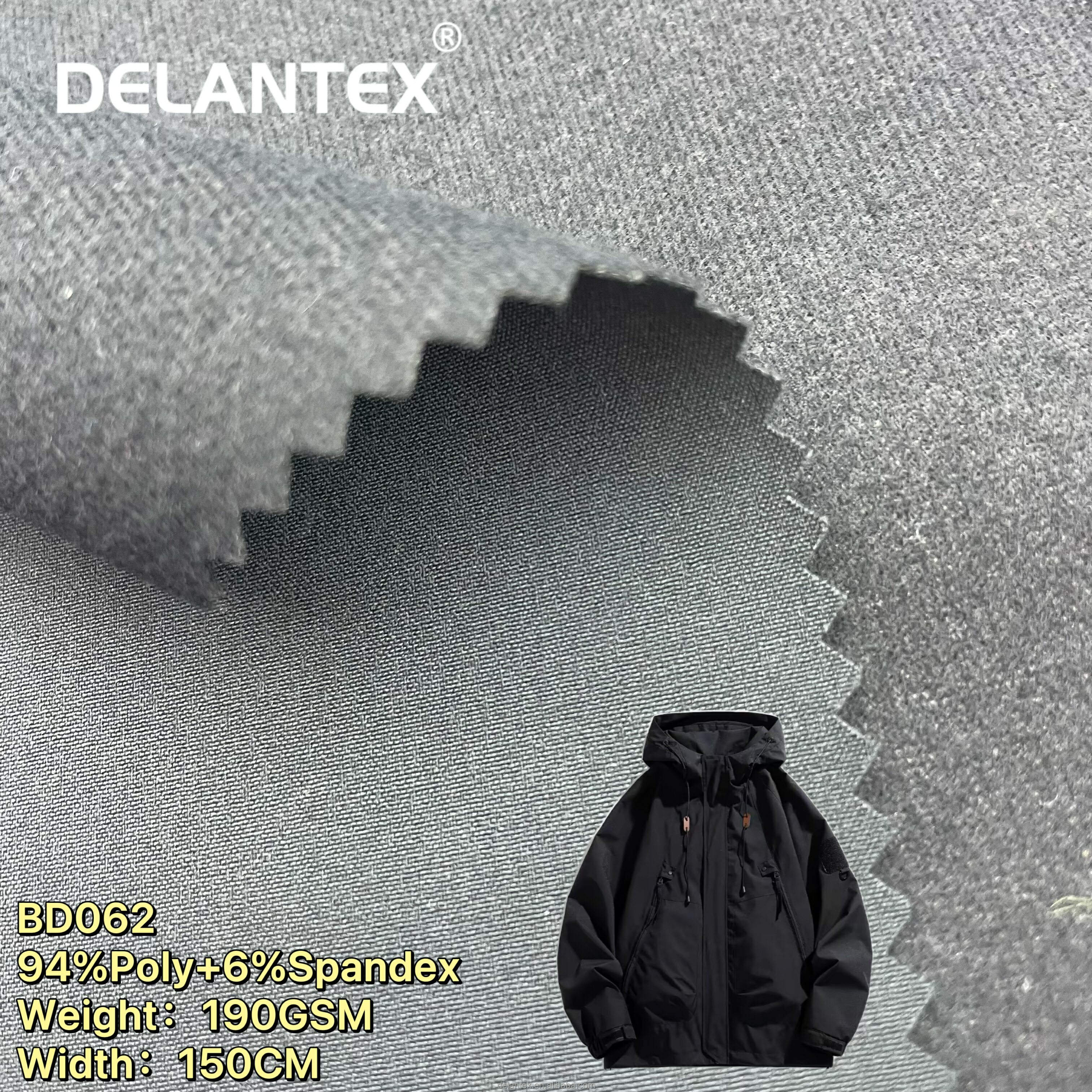 Delantex Waterproof 4 Way Stretch Thermal Bonded Fabric for Winter Uniform 150cm 190gsm