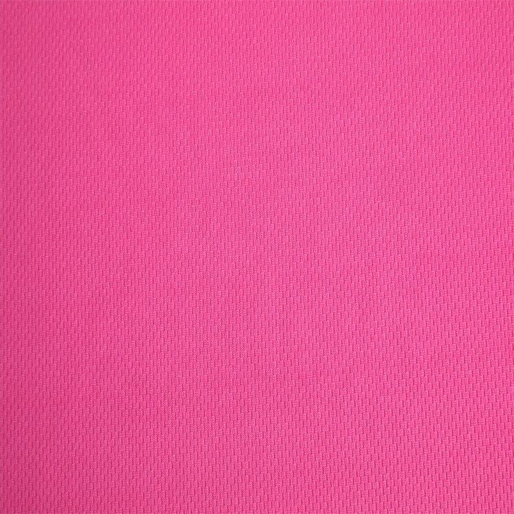 Delantex 100%Polyester Knit Breathable Wicking Bird Eye Mesh Jersey for Sportswear Garment Fabric