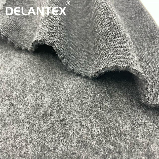 Delantex Anti-Pill Printing Jersey Fabric Super Bonded Fabric for Jacket
