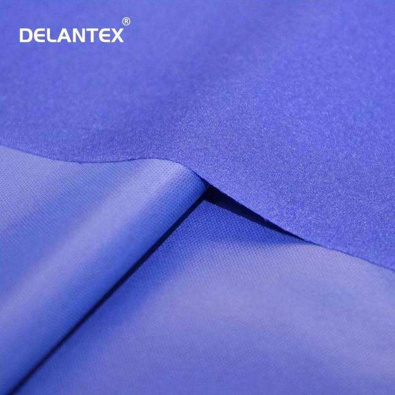 Delantex Wholesale 100%Polyester Softshell Waterproof Breathable Bonded Fabric Laminated TPU Film