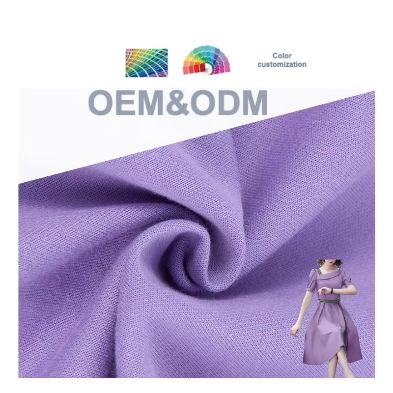 Delantex Polyester scuba Suede Fabric Stock Lot Fabric