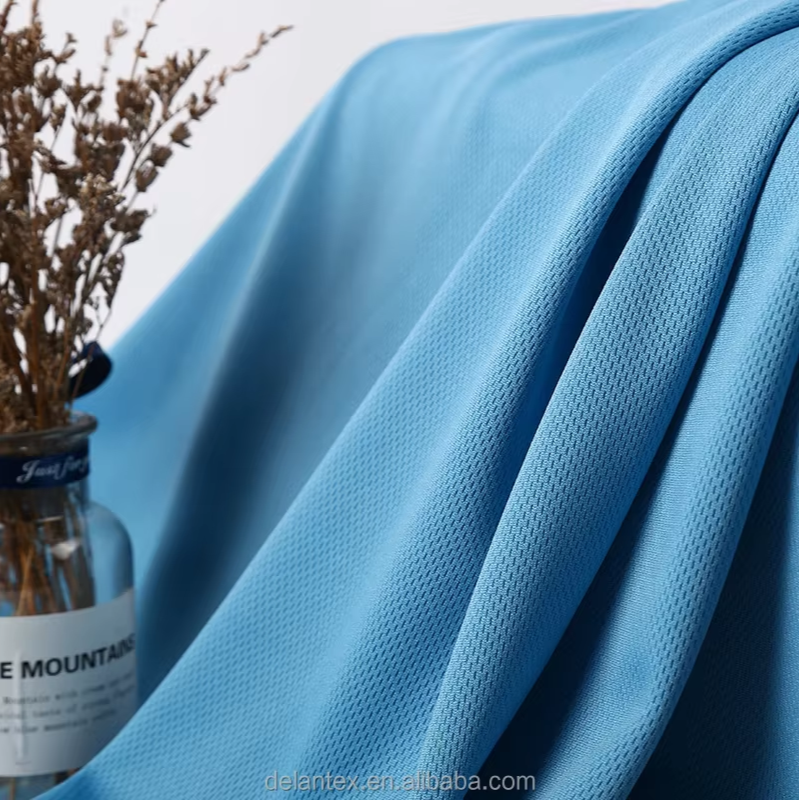 Delantex 100%polyester Material Mesh Fabric for Sports Garment