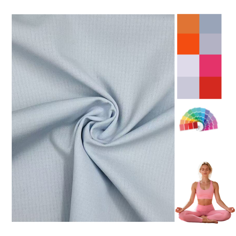 Delantex 175cm 90gsm Elastic Knitted Yoga Swimsuit Fabric